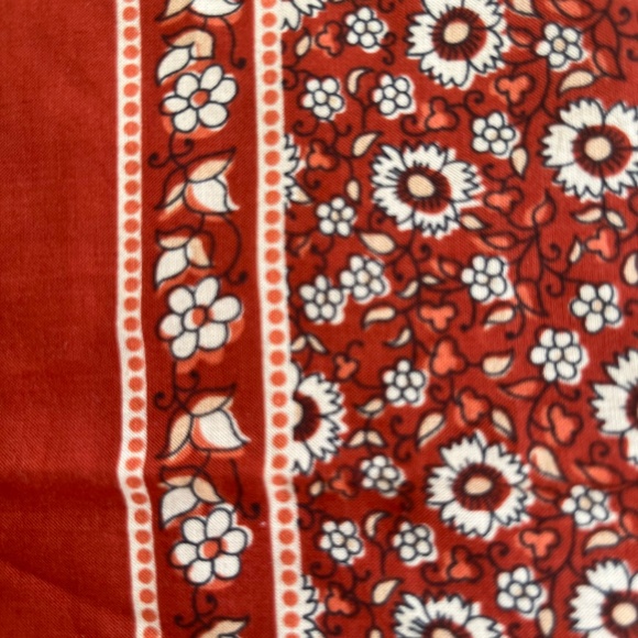 SALE! TODAY ONLY!! Sezane Gaston Scarf - Sara Red NWOT - Picture 5 of 7
